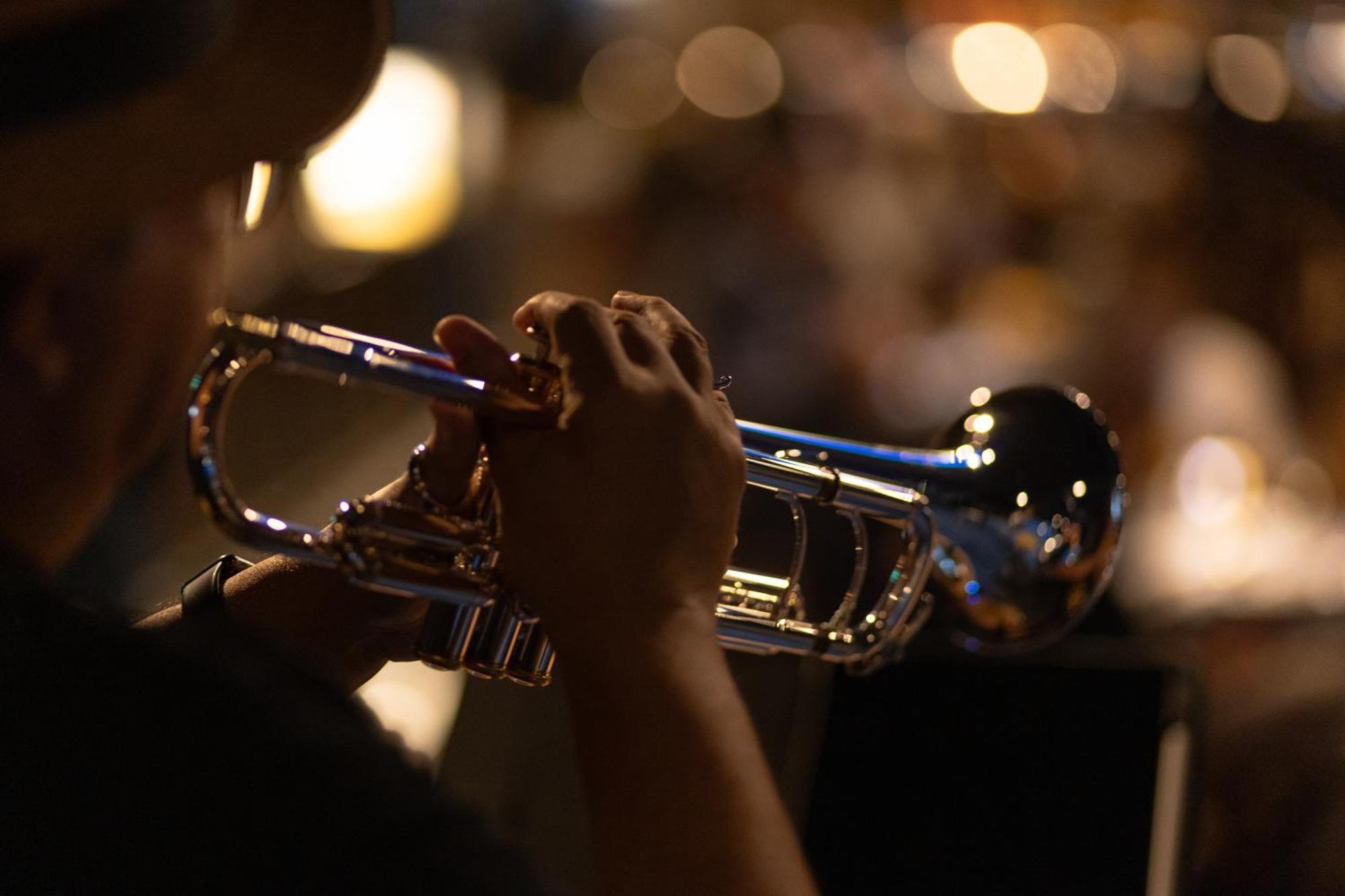 Royal Phuket City Hotel Bagian luar foto A trumpet being played